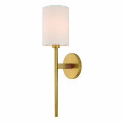 JVI Designs 535-10 Larchmont Satin Brass Lamp Sconce