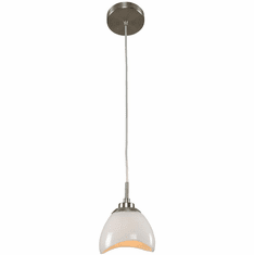 Kalco 313050SN Vero Contemporary Satin Nickel Xenon Mini Pendant Lighting