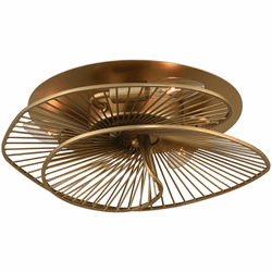 Kalco 315940NRB Aurora Contemporary Nordic Brass Ceiling Lighting