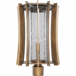 Kalco 400601MZ Ronan Contemporary Modern Bronze Outdoor Post Lighting