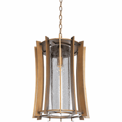 Kalco 400651MZ Ronan Contemporary Modern Bronze Exterior 12" Drop Ceiling Light Fixture