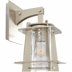 Kalco 401820TS Shelby Modern Tarnished Silver Outdoor 9" Lighting Sconce