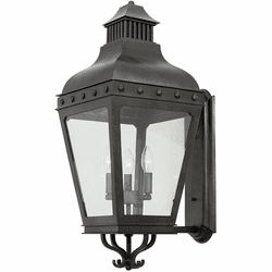 Kalco 403323AI Winchester Aged Iron Exterior Large Wall Sconce Lighting