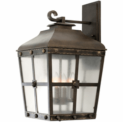 Kalco 403423AGB Sherwood Aged Bronze Exterior Large Wall Sconce Lighting