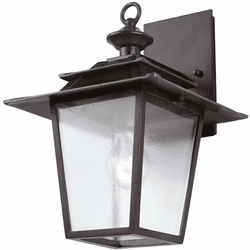 Kalco 404120AI Saddlebrook Traditional Aged Iron Exterior Small Wall Sconce Lighting