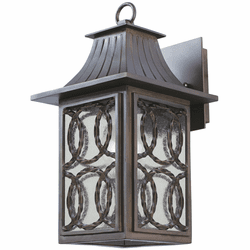 Kalco 404220AGB Monterey Traditional Aged Bronze Outdoor Small Wall Lighting Fixture