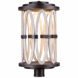 Kalco 404400FG Belmont Contemporary Florence Gold LED Exterior Post Light
