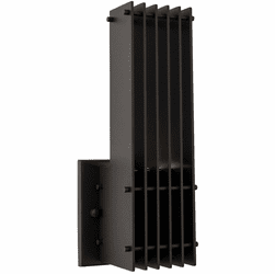 Kalco 404921MB Drew Modern Matte Black LED Outdoor Wall Sconce
