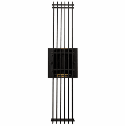 Kalco 404922MB Drew Contemporary Matte Black LED Exterior Wall Lamp