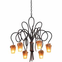 Kalco 4308 Tribecca Modern Halogen Chandelier Light
