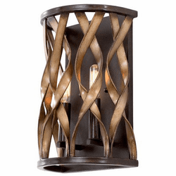 Kalco 501820MC Soho Contemporary Milk Chocolate Lamp Sconce