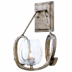 Kalco 502720PT Madison Contemporary Platinum Xenon Wall Lighting Fixture