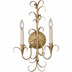 Kalco 505420OL Ainsley Oxidized Gold Leaf Lamp Sconce