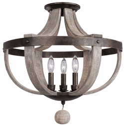 Kalco 506840FG Harper Contemporary Florence Gold Ceiling Light Fixture