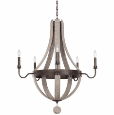 Kalco 506870FG Harper Modern Florence Gold Ceiling Chandelier