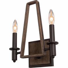 Kalco 508920SZ Duluth Satin Bronze Light Sconce