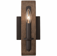Kalco 508931SZ Duluth Satin Bronze Lighting Sconce