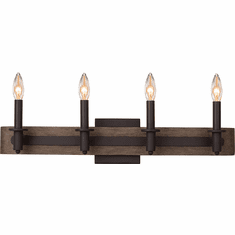 Kalco 508934SZ Duluth Satin Bronze 4-Light Bath Lighting