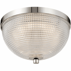 Kalco 512141PN Portland Modern Polished Nickel LED 10" Ceiling Light Fixture