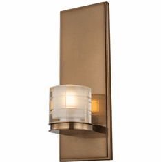 Kalco 512421LB Library Modern Library Brass LED Lighting Wall Sconce