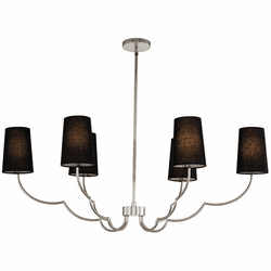 Kalco 514361PN Sophia Polished Nickel Mini Chandelier Lighting