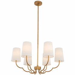 Kalco 514372NB Sophia New Brass Mini Chandelier Light