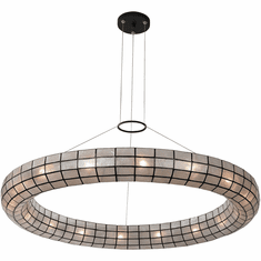 Kalco 514957MB Sanibel Modern Matte Black 42" Lighting Pendant
