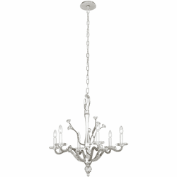 Kalco 517771PW Venus Crystal Pewter Ceiling Chandelier