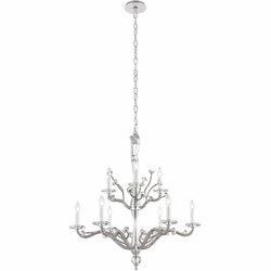 Kalco 517772PW Venus Crystal Pewter Chandelier Lighting