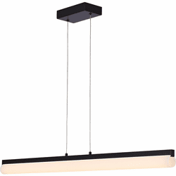 Kalco 518361MB Chico Modern Matte Black LED Kitchen Island Light Fixture