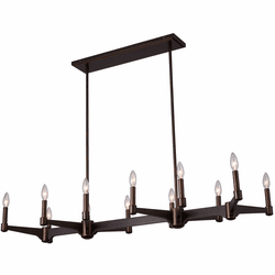 Kalco 519061VBZ Tono Contemporary Vintage Bronze Island Lighting