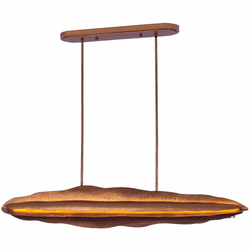 Kalco 522461WGL Folia Contemporary Warm Gold LED Island Lighting
