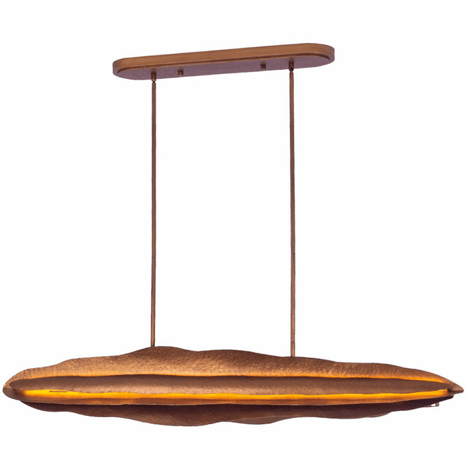 Kalco 522461WGL Folia Contemporary Warm Gold LED Island Lighting
