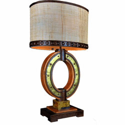 Kalco 895 Aspen Country Natural Iron Table Lamp
