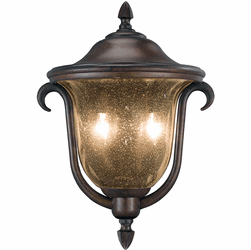 Kalco 9000BB Santa Barbara Burnished Bronze Exterior 13" Wall Lighting