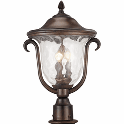 Kalco 9012BB Santa Barbara Burnished Bronze Outdoor Lighting Post Light