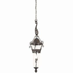 Kalco 9417BB Anastasia Contemporary Burnished Bronze Outdoor Pendant Lighting Fixture