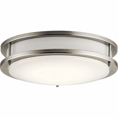 Kichler 10784NILED Modern Brushed Nickel LED Flush Mount Lighting