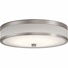 Kichler 11303CPLED Pira Modern Champagne LED 15" Flush Mount Lighting Fixture