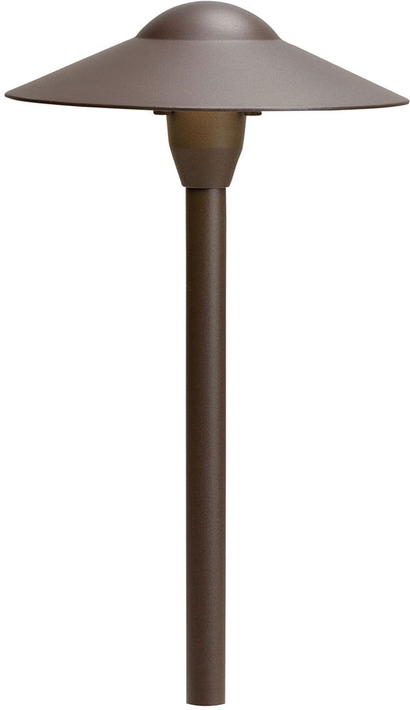 Kichler 15410AZT Contemporary Textured Architectural Bronze Xenon Line Voltage Outdoor Landscape