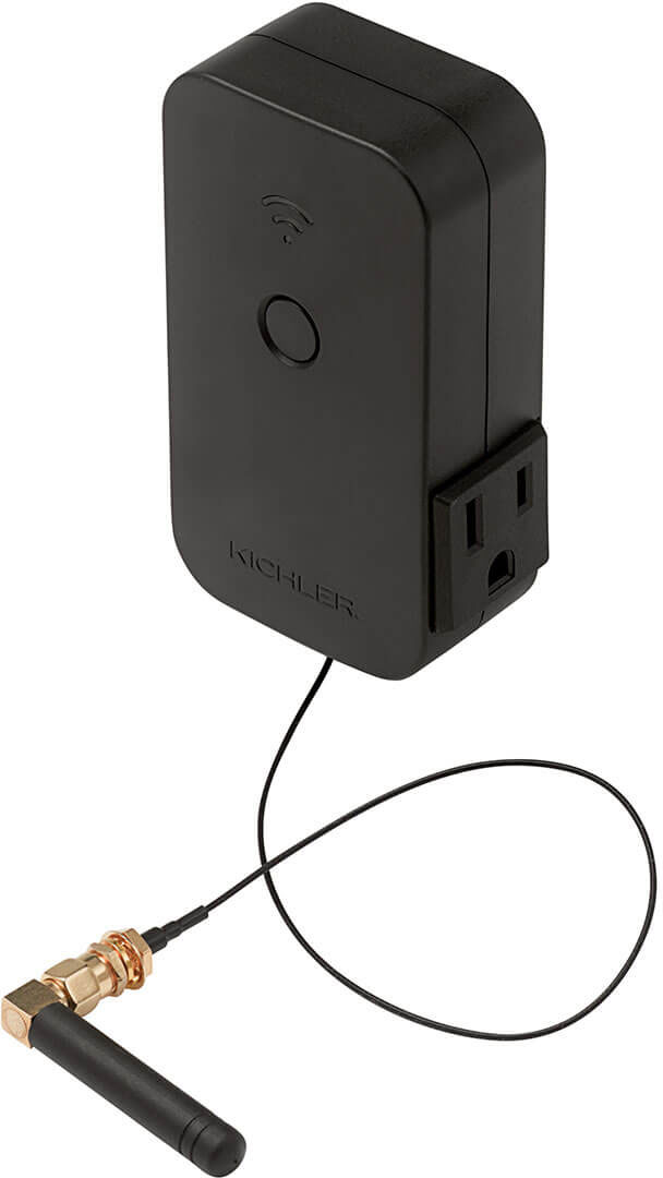 Kichler 16085BK Modern Black Outdoor Smart Control Timer Landscape 12V