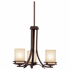 Kichler 1671OZ Hendrik Mini Chandelier in Olde Bronze