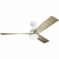 Kichler 300275WH Spyn Contemporary White LED 52" Home Ceiling Fan