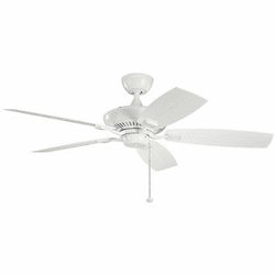 Kichler 310192WH Canfield Patio White Indoor / Outdoor 52" Ceiling Fan