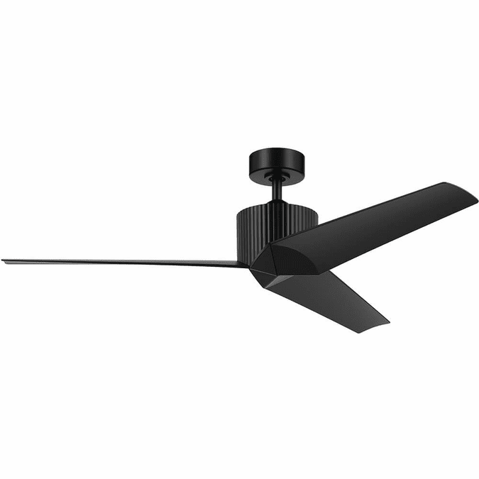 Kichler 330130SBK Minimalist Contemporary Satin Black Home Ceiling Fan