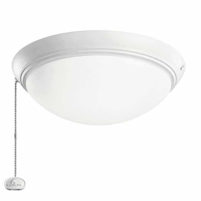 Kichler 338200WH White LED Fan Light Fixture KIC338200WH
