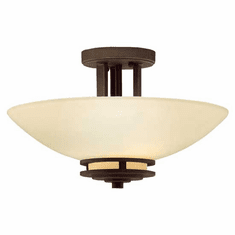 Kichler 3674OZ Hendrik Semi-Flush Ceiling Light in Olde Bronze
