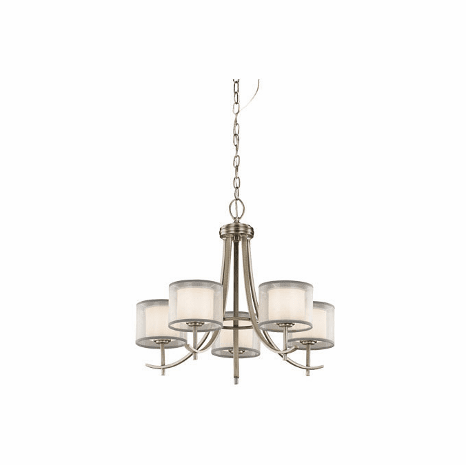 Kichler 43149AP Tallie Contemporary Antique Pewter Mini Chandelier Lamp KIC43149AP