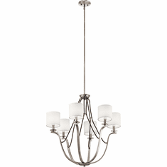 Kichler 43532CLP Thisbe Classic Pewter Ceiling Chandelier