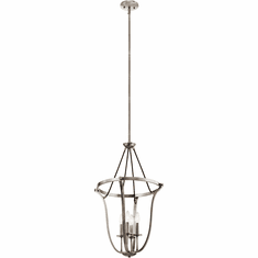 Kichler 43535CLP Thisbe Classic Pewter Foyer Lighting Fixture